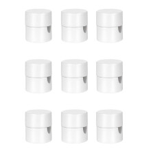 9 Pack Ceiling Hooks for Ceiling Hanging Lights, Pendant Light Hook for Ceiling Lamp, Ceiling Hooks, DIY Lamp White