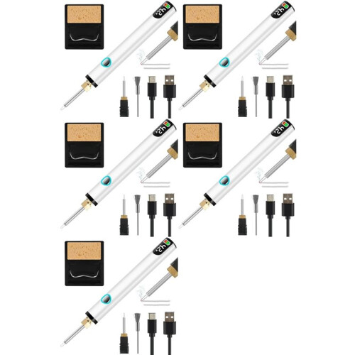 5X Rechargeable Thread Burner Kit for Jewelry Making,Digital Thread Zapper Tool,Leather ,Weaving & Stringing B