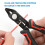 2X Stripper Pliers Automatic Stripping Cutter Cable Wire Crimping Electrician Repair Tools Wire Stripper Tool Hand Tools 7