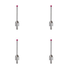 4X M2.5 CNC Probe Measuring Tips 2mm Stylus Porcelain Shaft CNC Height Gauge Probe Measuring Probe CMM Machines A