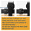 2X Sliding Barn , Adjustable Door Stoppers, Replacement Part Rail Track Hardware Accessories 5