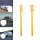20 Pcs Car Ribbon Cable Turn Signal  Steering Column Suitable for  206 207/ COM2000 3