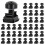 200Pcs M6x16mm Computer Rack Mount Cage Screws and Nuts & Washers for Rack Mount Server Cabinet 1