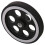 10PCS 200X6mm Industrial Aluminum Rubber Measuring Rotary Encoder Meter Wheel 5