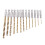 39Pc HSS Titanium Coated Drill Bit Set with 1/4inch Hex Shank 5