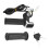 4X 36V Universal Electric Bicycle Throttle Handle with Led Display Indicator Speed Power Display Key Lock 3