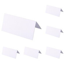 200 Leere Tischnamensplatzkarten, Viele Farben - Weiß, Partei, Hochzeit