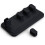 2X Magnetic Mouse Cable Wire Organizer Desktop Cable Clip Protector Cord Winder Row Plug Fixed USB Charging  Holder 2