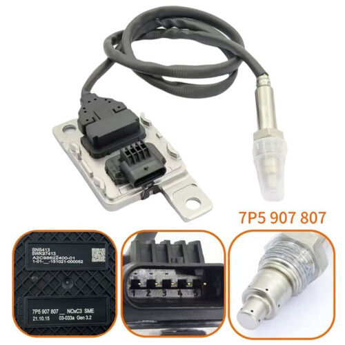 2X Sensor de Partículas de Escape NOx 7P5907807B 5WK97413 para  Cayenne 958 4.2  NOx Oxygen Lambda Sensor 95860680730 2