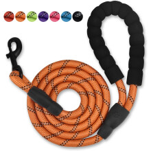 HUNDESNOR ORANGE STÆRK TYK REB 150CM