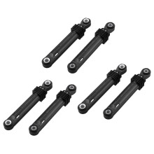 6 Stueck 100N fuer Waschmaschine Stossdaempfer Waschmaschine Frontlader Teil Schwarzer Kunststoff Schale