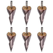6X M35 HSS Co Stapboor Kobalt Kegelboren 4-32Mm Hout Roestvrij Staal Metaal Gatenzaag Gereedschapsset Hex
