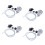 4X 16A  Off Push Button  Jetted  Jet for Bath Tub Spa Garbage 1
