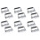 12Pcs 304 Stainless Steel Spring Handle Prop Box Tool Aluminum Box Handle Activity Handle Folding Industrial Handle 1
