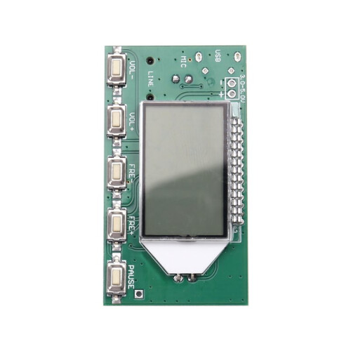 2X FM Wireless Transmitter Module Digital Audio Microphone Microphone Campus Radio Station DIY Circuit Board 1