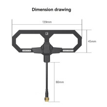 2X Antena Moxon 868M/915M Conector SMA 860-930MHz para Quadricóptero RC FPV de Longo Alcance Drone Freestyle Peças DIY
