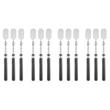 12 Pieces Telescoping Inspection Mirror Observe Mirror Inspection Tool for Check the Condition of the Vehicle(Oval)
