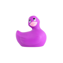 RUB MY DUCK 2.0 VIOLETTI HIERONTALAITTEELLÄ, 7 VÄRINÄTILAA, MATKAKOKO