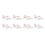 800 PCS NFC Tags Sticker with NTAG213 Chip Blank NFC Stickers Adhesive Labels RFID Tags Rewritable 144 Bytes Memory 1