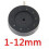 6X Manual Aperture Adjustable Mechanical Iris Diaphragm Iris Diaphragm for Digital Camera Microscope Iris Lens SK12 3