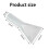 2X Sprayer Vacuum Extractor Nozzle  Nozzle Vacuum 32-35mm Carpet Sofa Machine Absorbent Transparent Scraper 8