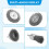 Wire Brush for Drill, Wire Wheel Brush Cup Set, Stripping and Drill Attachment 6