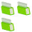 30X Luggage Tags Suitcase Identifier Label Accessories - Green 1