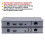 2X Extensor KVM Compatível com  de 120 M, RJ45 4K com Áudio KVM USB HD sobre Cat6 com Saída Loop IR para Mouse e Teclado 10