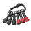 4X Upgrade Drill Bit Holder Key Chain 6pc, 1/4 Bit Holder for Impact Driver, for Screwdriver & Drill Bits 2
