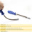 4pcs 7mm Flexible Hex Screwdriver 90 Degree Bendable Nutdriver Hex Socket Hose Clamp Screw Driver Hand Tools 10