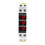 5X Modular LED Digital Three-Phase Voltmeter for Din Rail Voltage Meter AC80-500V 3