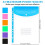24 Pack A4 Punched Pockets Plastic Wallets - 11 Holes Expandable Binder Pocket Envelope File Folders 6