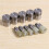 10 Sets Double Caps Rivets Dies(5mm/6mm/8mm/10mm/12mm) 6