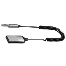5X -Sender-Empfänger-Auto-AUX-3,5-mm--5.0-Adapter-Audiokabel für Autolautsprecherempfänger-BT-Sender