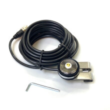 5X N-2 5M NMO to PL259 RG-58 Coax Cable Antenna Cable NMO Mount for Car Truck Amateur Radio Mobile Radio Antenna Cable