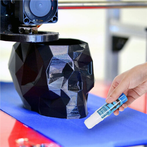 3D Printer Glue Sticks PVP Solid Glue Sticks for 3D Printer Hot Bed Removing Printing Models(12 Pieces) 2