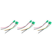 3X Blower Motor Heater Fan Resistor Connector Wire 27150-ED70A for Tiida Livina
