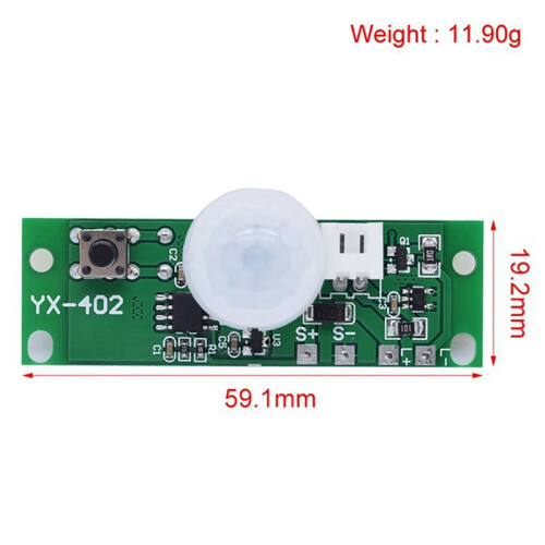3X 3.7V Solar Lamp Board Control Sensor Night Light Module Infrared Human Body Induction Solar Circuit Board