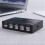 2X FJGEAR USB 4  Share  Switcher Selector Box Hub Sharing  Adapter for PC Scanner Printer Accessory 5