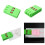 5X Three Way Parallel Lasers Light Source Set for Students and Educators 10x6cm Physics Optical Experiment Equipment 5