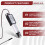 2X Micro-Type Linear Actuator,1In Stroke,90N/20.3lb,Speed 9.5mm/S Electric WaterproofActuator Motor LinearActuator 12V 10