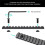 48 Pack M 4 T-Nut Metric Camming Screw Replacement Sets Compatible with Standard Rail Systems, with Thread Screws 5