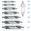 21 Pcs Center Drill Bits Set 60-Degree Angle Center Drill Bits Kit Countersink Tools for Lathe Metalworking 7