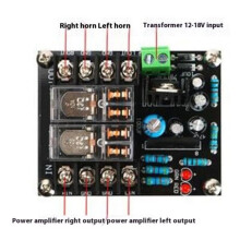 2X UPC1237 Speaker Protection Circuit Board with Startup Delay and Direct Current Protections for Amplifiers AC12-18V