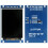 2X Tela LCD TFT de 2,0 Polegadas ST7789, Tela Pequena de 240x320 Pixels, Tela LCD Colorida SPI 7