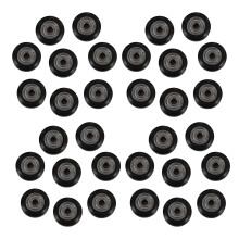 80Pcs/Slot POM Plastic Wheel Pulleys Bearings 625ZZ 3D Printer Parts Round Idler Gear Perlin Part V 3D Printer