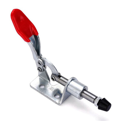 16Pcs GH-301AM 45Kg Toggle Clamp Quick Release Pull Action Vertical/Horizontal Type Clamps Hand Tool for Woodworking 1