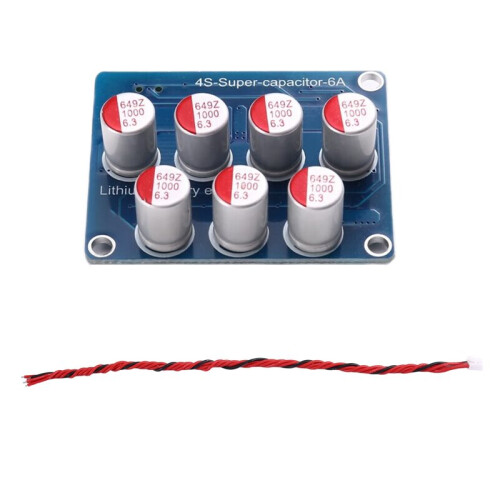 3X 4S 6A Active Equalizer Lifepo4 Li-Ion Lithium Battery Balancer  Transfer Balancing Board for 4 Strings 12V 1