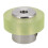 2pcs 100mm Aluminum Polyurethane Industrial Encoder Wheel Measuring Wheel for Measuring Rotary Encoder 2