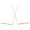 Copper Dowsing Rod Pure Copper 4PCS Divining Rods - for Divining Water, Treasure(A) 8
